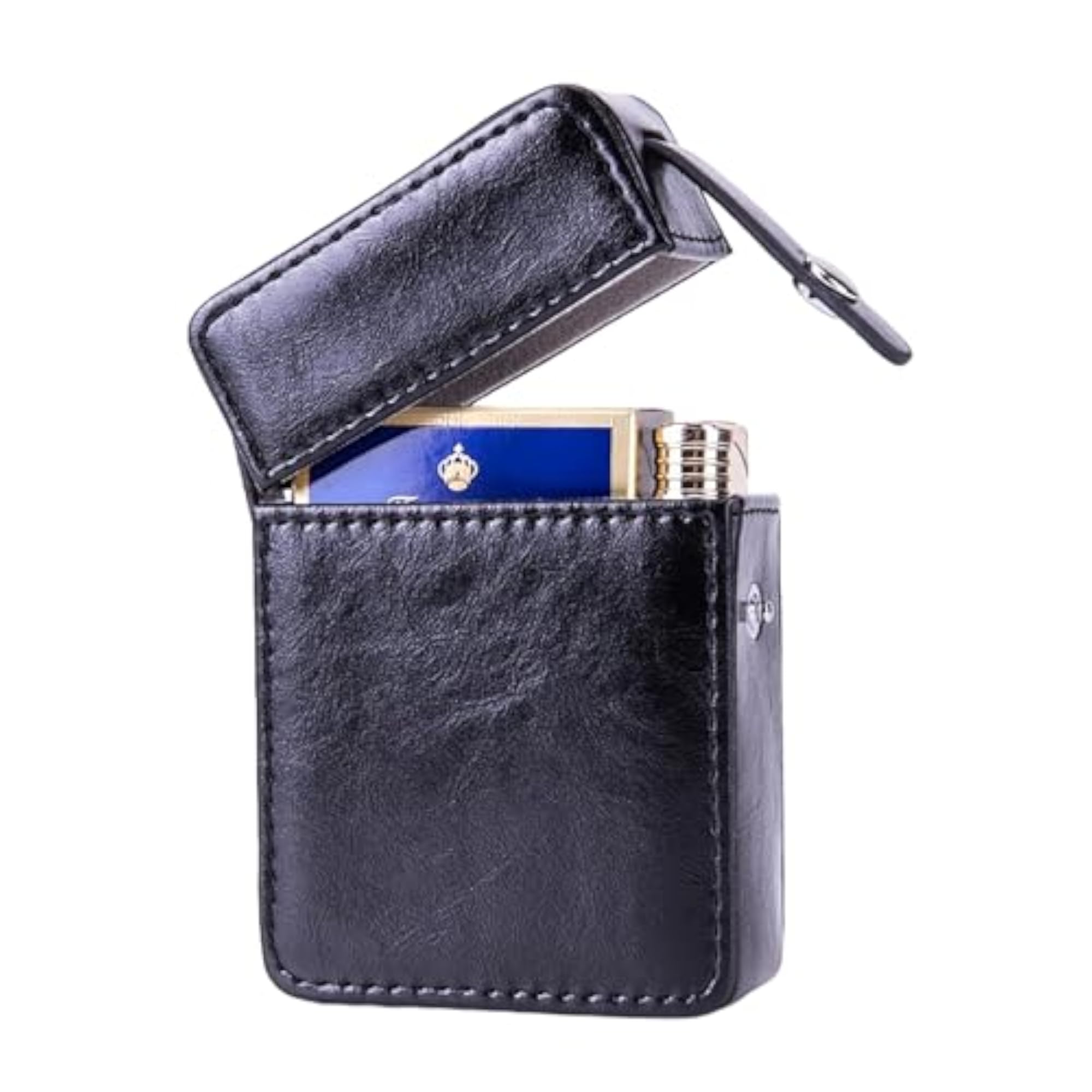 Waterproof Cigarette Holder for Outdoor Camping Hiking, Leather